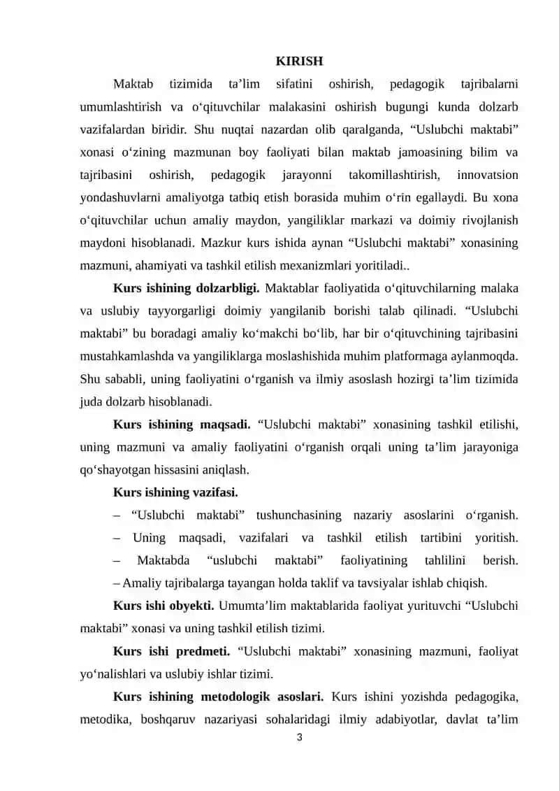"Uslubchi maktabi" 3