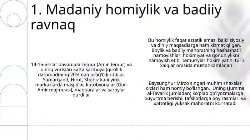 TEMURIYLAR sulolasi 3