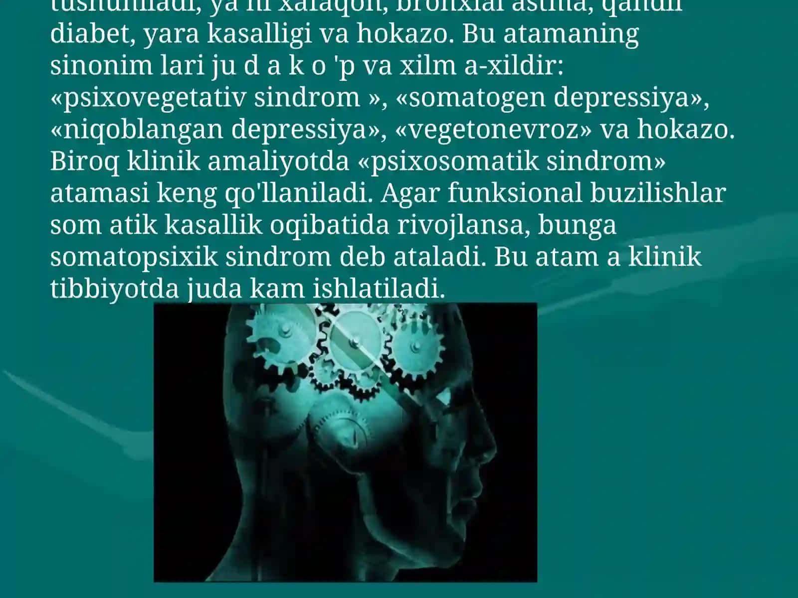 Psixosomatik kasalliklar 3