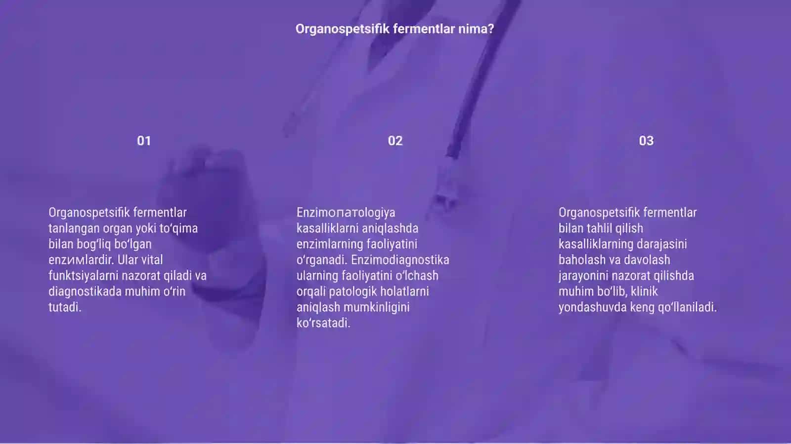 Organospetsifik fermentlar 3