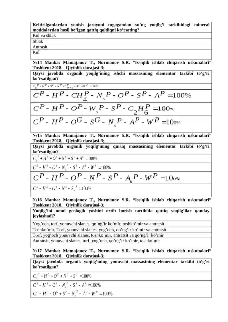 Issiqlik ishlab chiqarish uskunalari 3