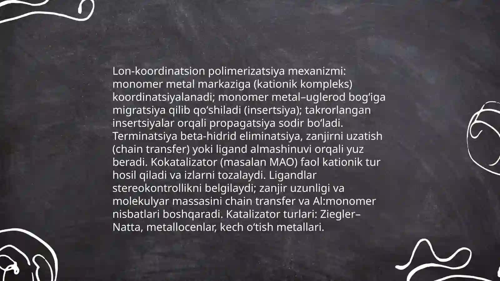 lon-koordinasion usulda olinadigan sanoat polimerlari 3