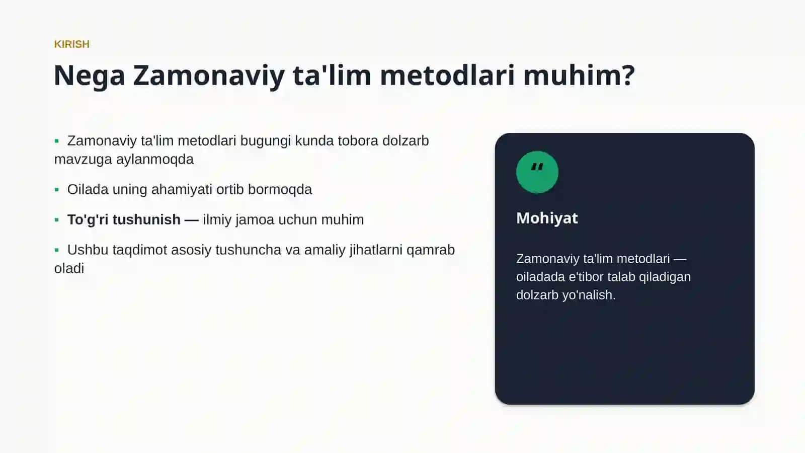 Zamonaviy ta'lim metodlari 3