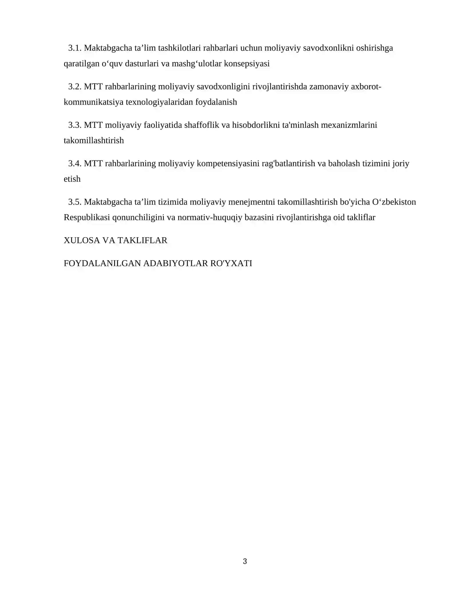 Maktabgacha ta’lim tashkilotlari rahbar kadrlarining moliyaviy savodxonligini rivojlantirish 3