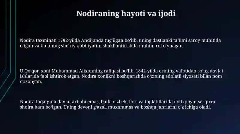 Nodira she'riyati 3