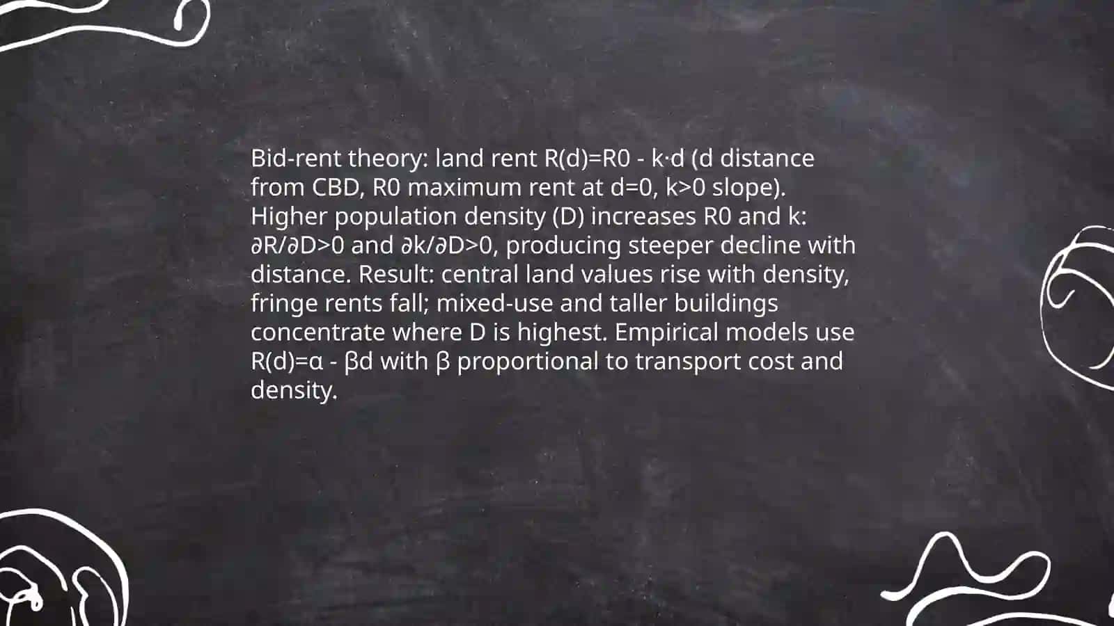 Population Density and Land Value Relationship 3