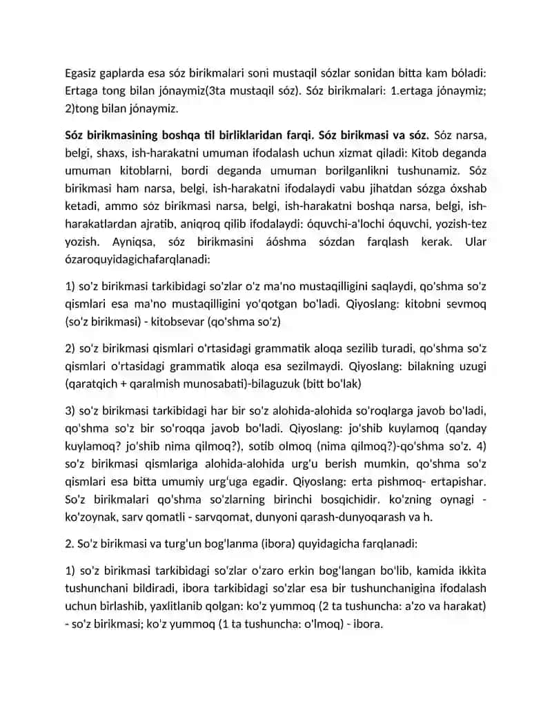 Sintaksis haqida umumiy ma'lumot 3
