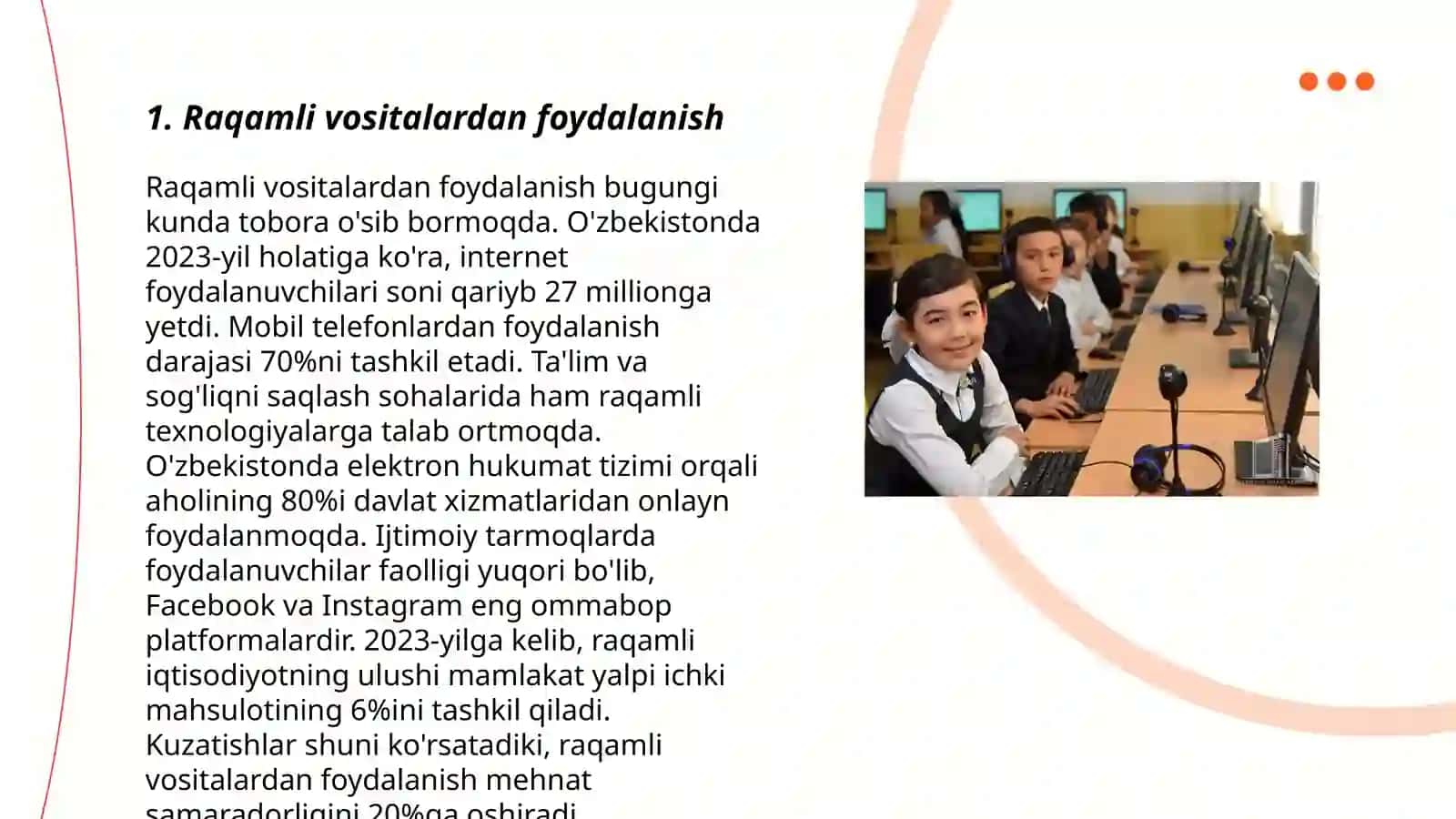 Texnologiya darslarida oʻquv jarayonini tashkil etish 3