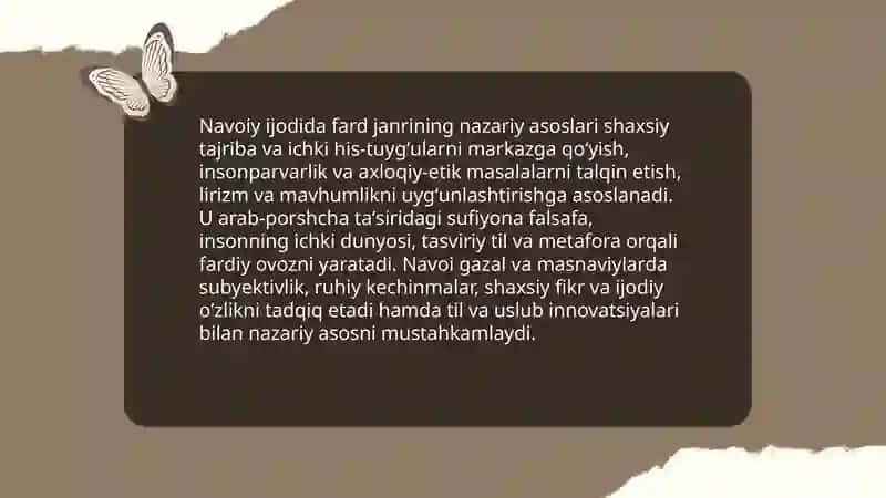 Navoiy ijodida fard janri 3