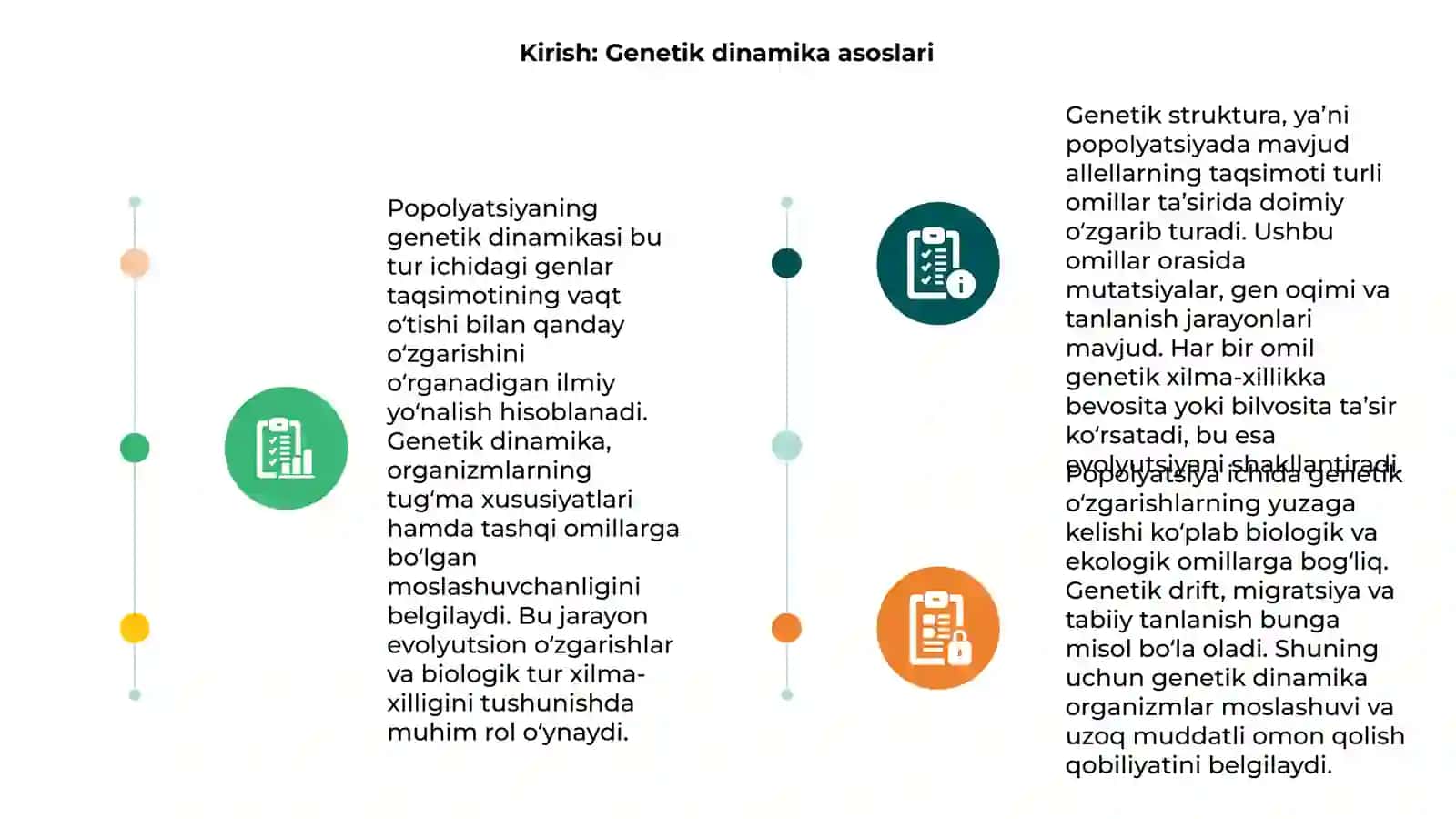 Popolyatsiyaning genetik dinamikasiga tasir etuvchi omillar 3
