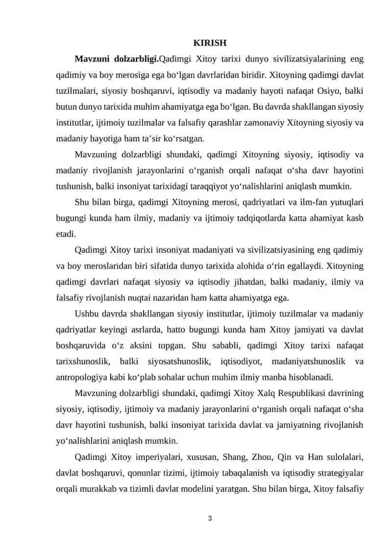 QADIMGI XITOY XALQ RESPUBLIKASI 3