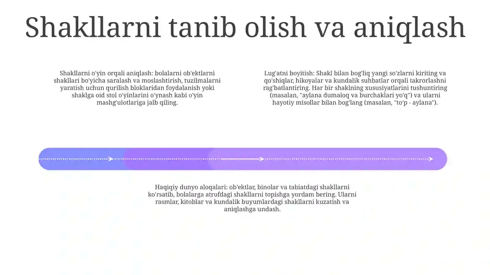 Bolalarni Predmetlar Shakli Bilan Tanishtirish 3