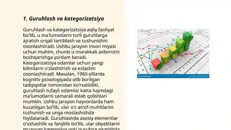 Guruhlash va kategorizatsiya 3