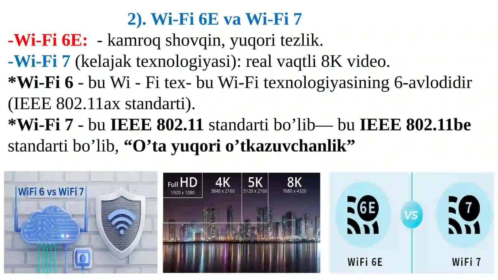Yangitarmoq texnologiyalari va Bulutli texnologiyalar 3