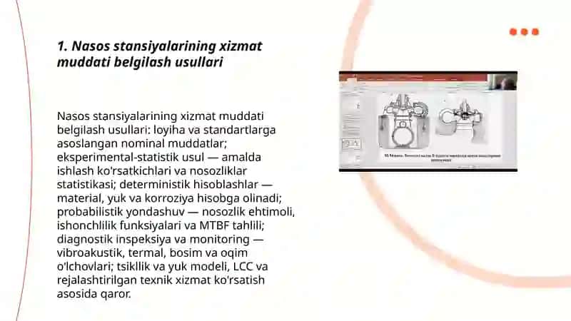 Nasos stansiyalarining xizmat muddati va ta’mirlash talablari 3