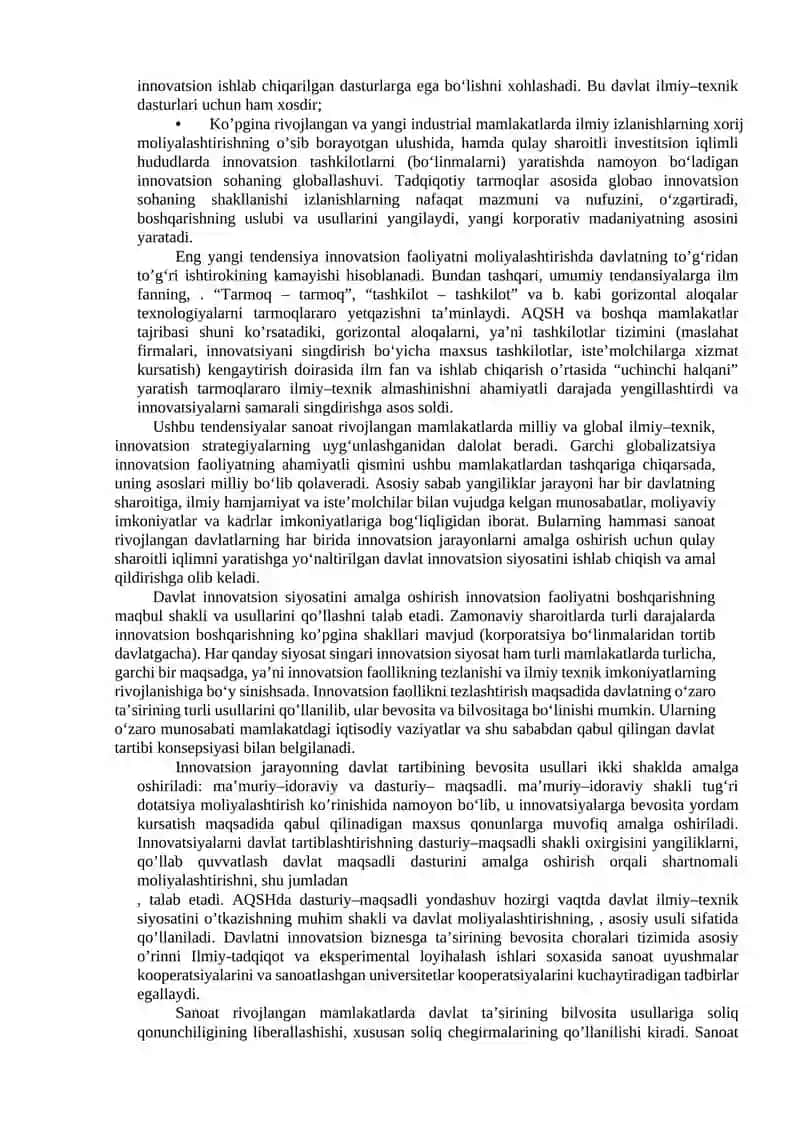 Innovatsion iqtisodiyotni rivojlantirishda xorijiy 3