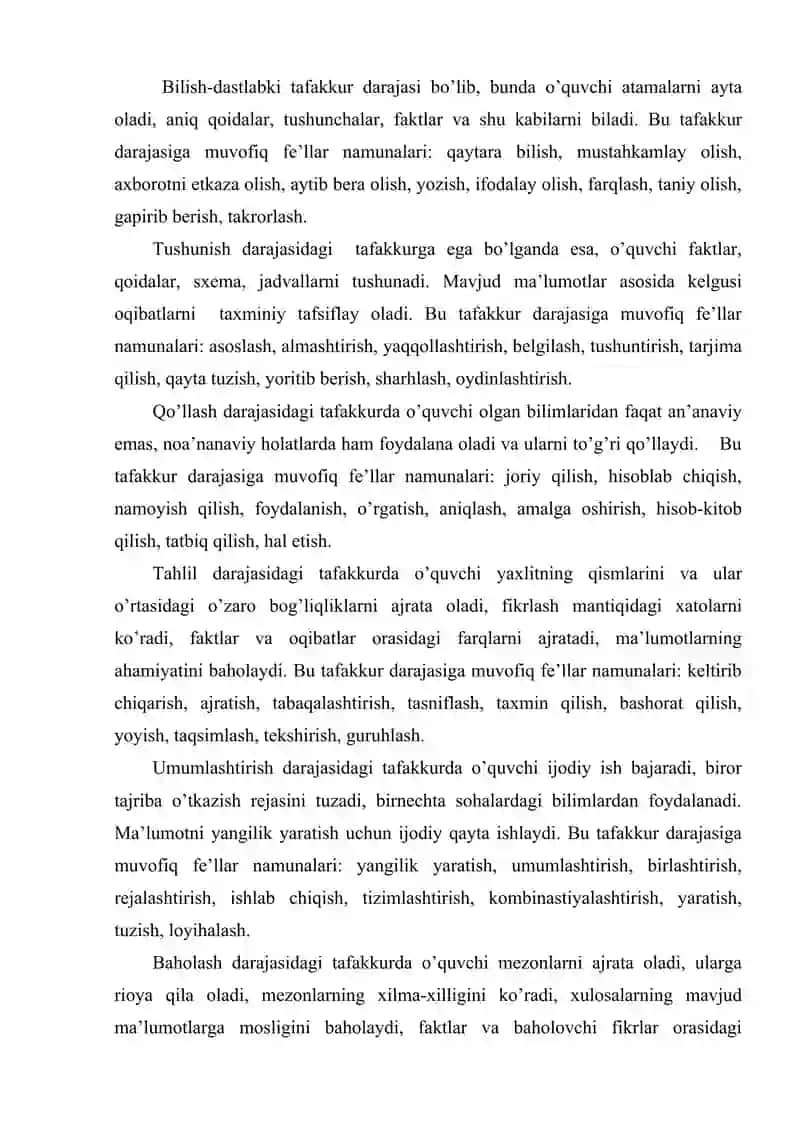 Interfaol metodlar va ularni ta’lim tarbiya jarayonida qo’llash. 3