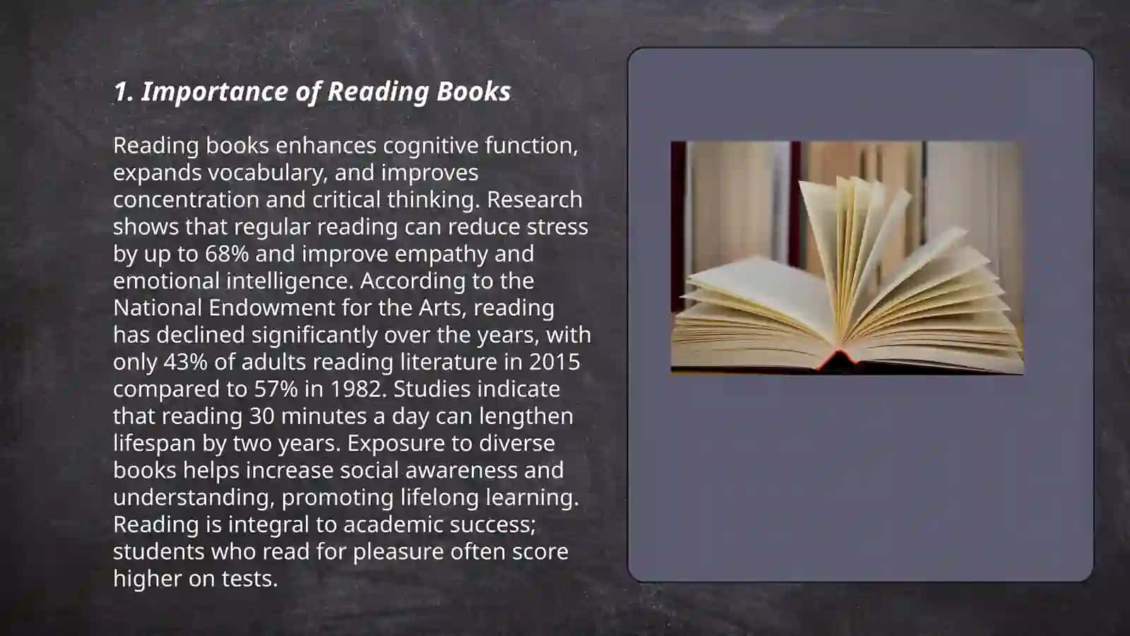 Books in our life 3