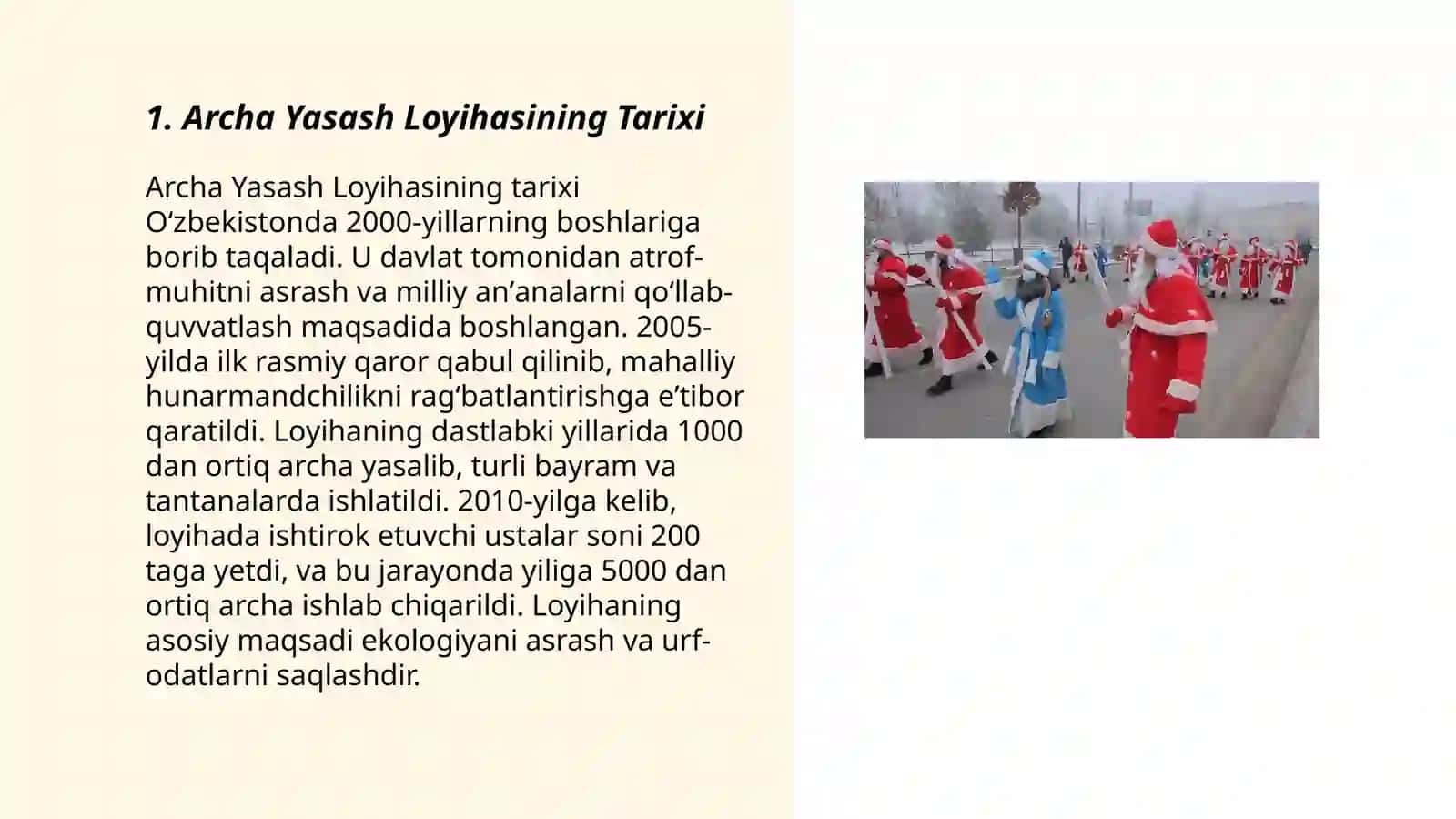 Archa Yasash Loyihasini o'rgatish 3