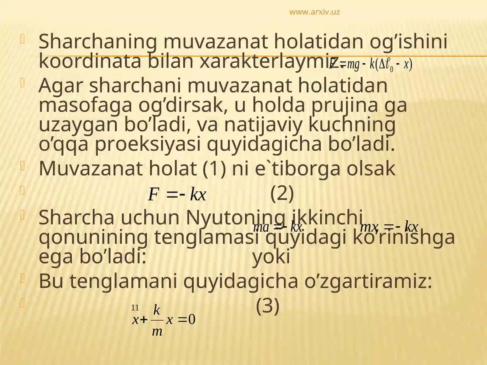 Tebranishlar 3