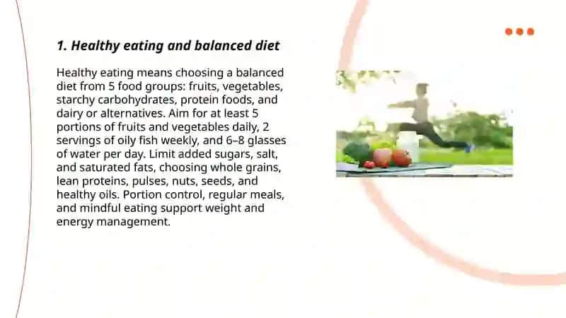 Keeping healthy 3
