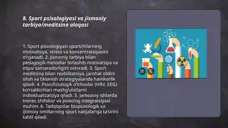 Psixologiya fanining tarmoqlari va uning boshqa fanlar bilan aloqasi 3