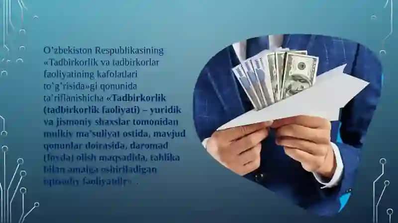 Tadbirkorlik faoliyati 3