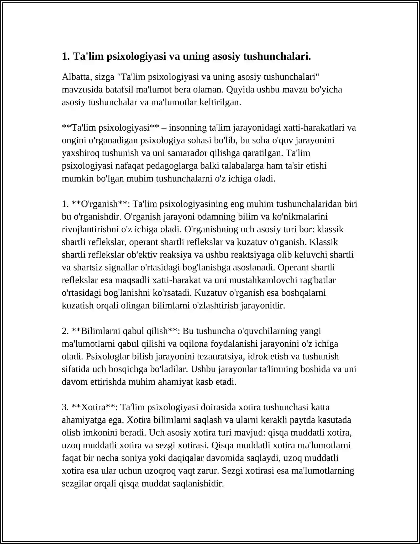 TA'LIM VA TARBIYA PSIXOLOGIYASI VA OILA PSIXOLOGIYASI 3