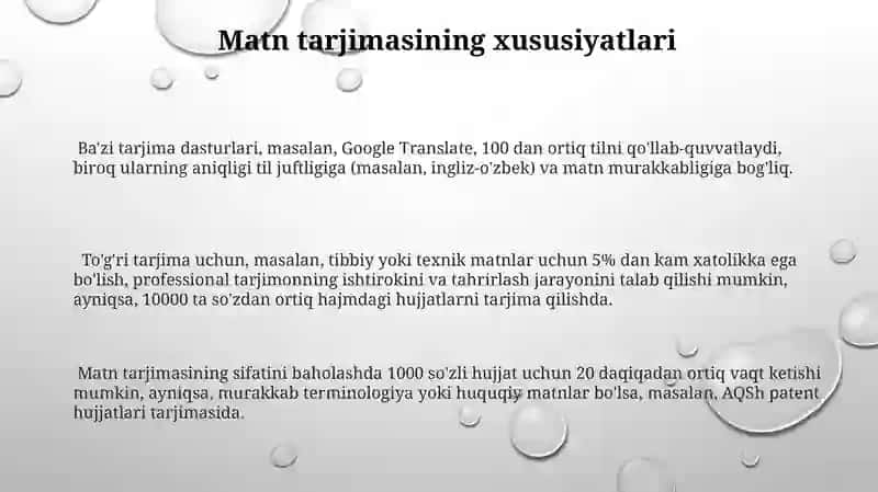 Tarjimon dasturlar va ulardan foydalanish asoslari 3