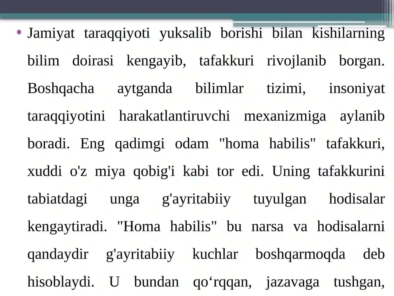 Antik davr ilmiy tafakkurning rivojlanishi 3
