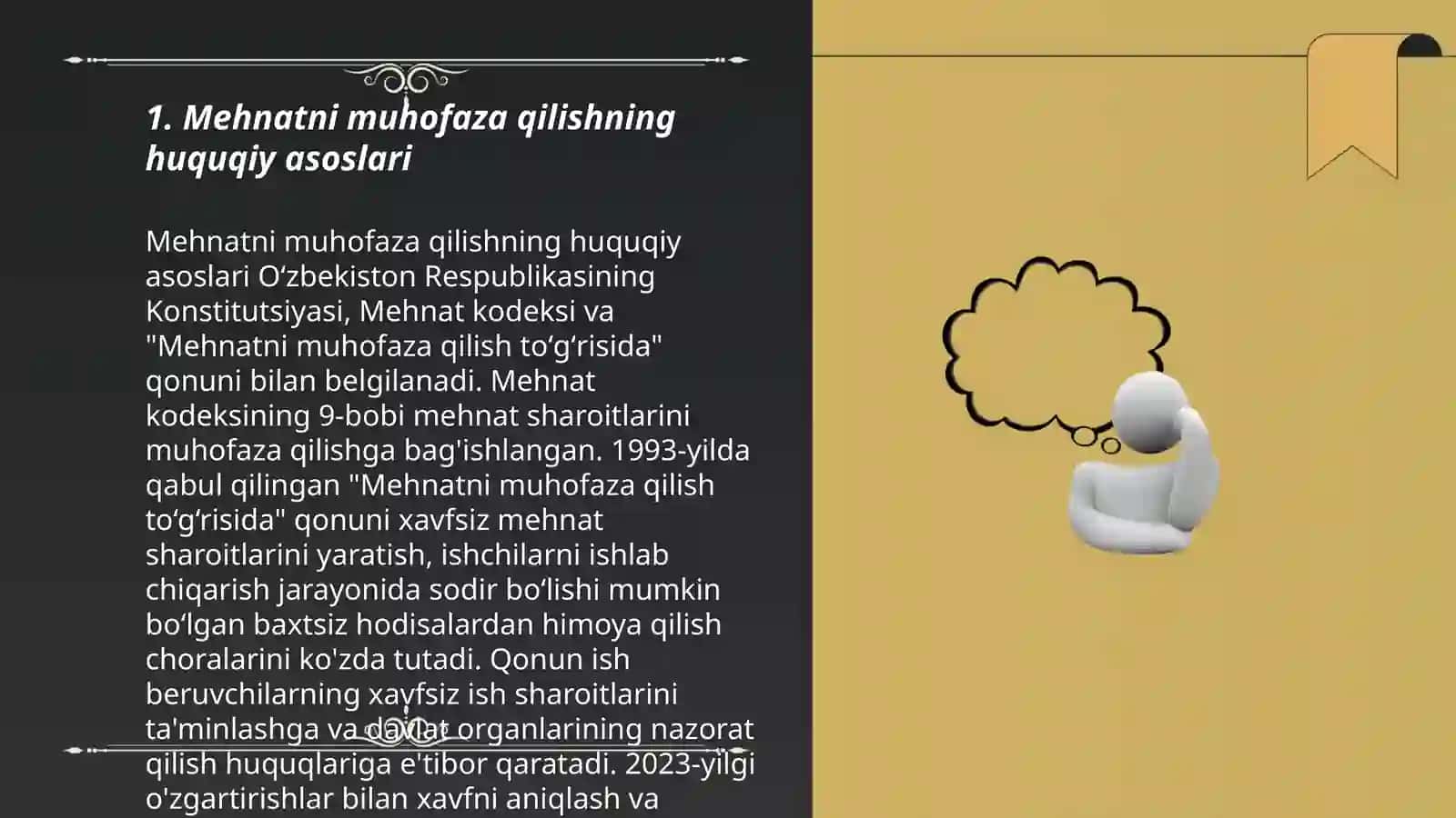 Mehnatni muhofaza qilishda davlat siyosati 3
