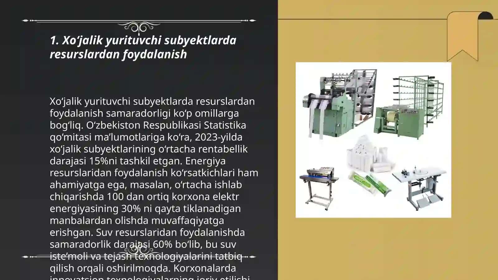 Xo'jalik yurituvchi subyeklarning ishlab chiqarish chiqimlari va foydasi 3