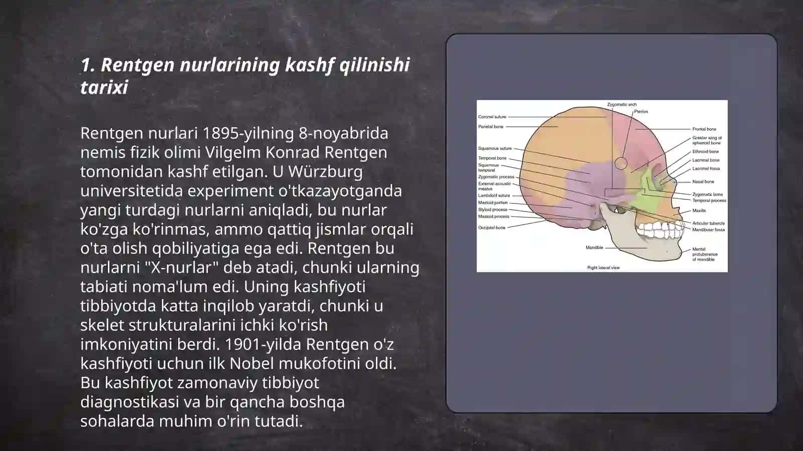 Rentgen nurlarining kashf qilinishi tarixi 3
