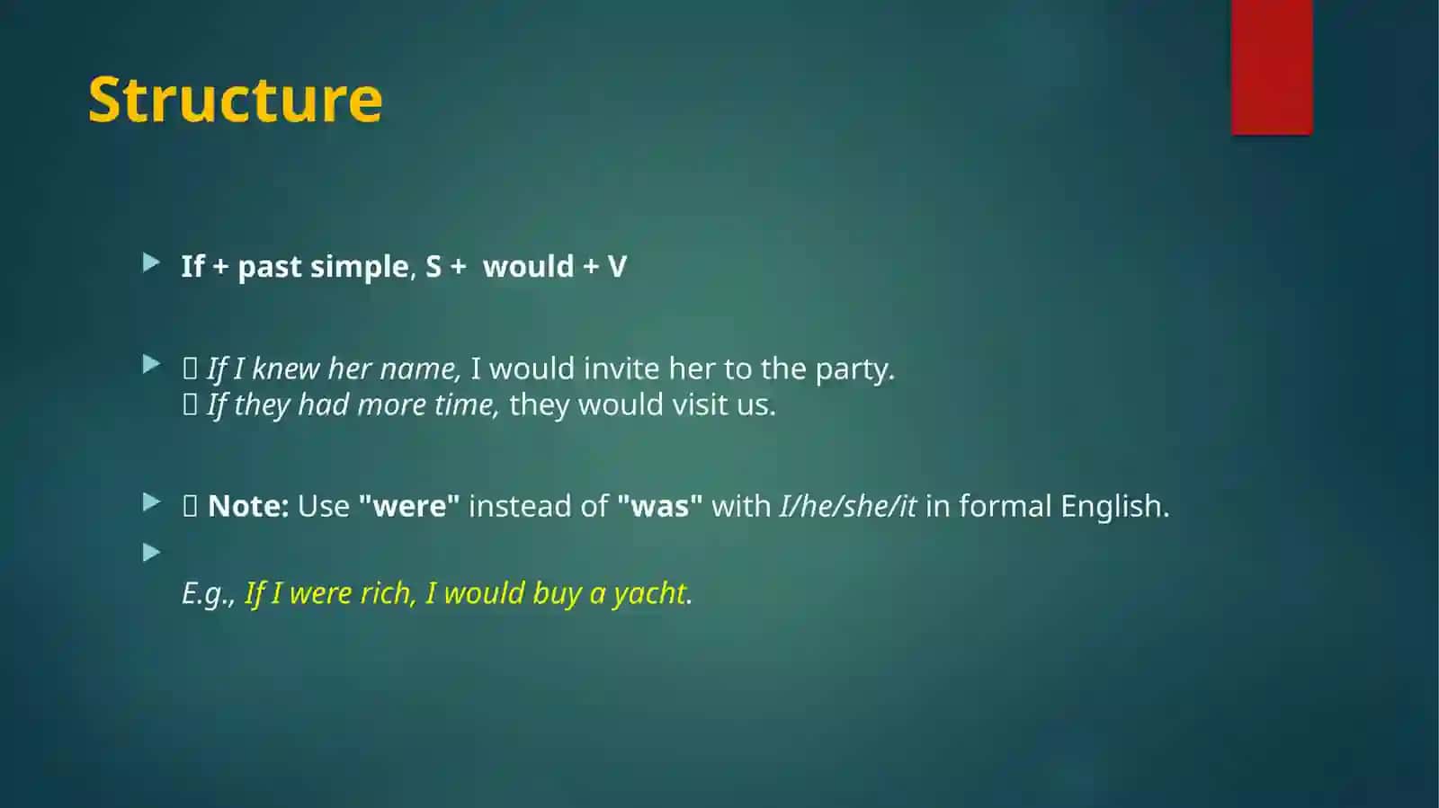 The Second Conditional 3