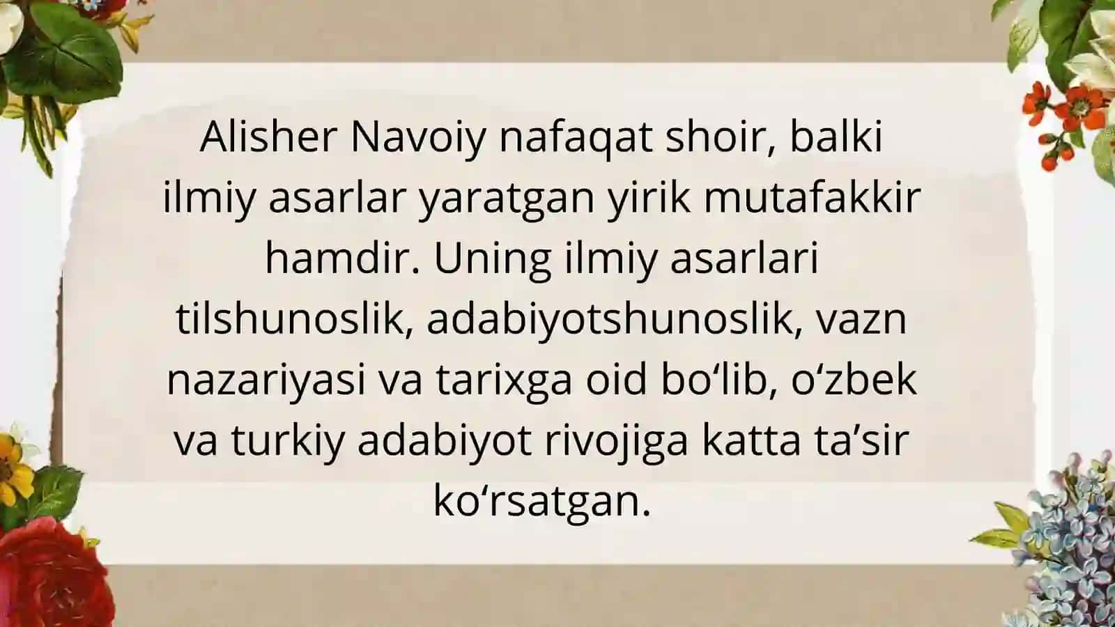 Navoiyning ilmiy-nasriy asarlari 3
