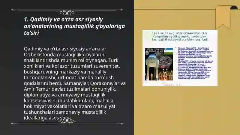 O’zbekistonda mustaqillik g’otalarining tarixiy asoslari 3