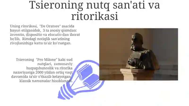 Tsikeronning nutqiy sanʼati va ritorikasi 3