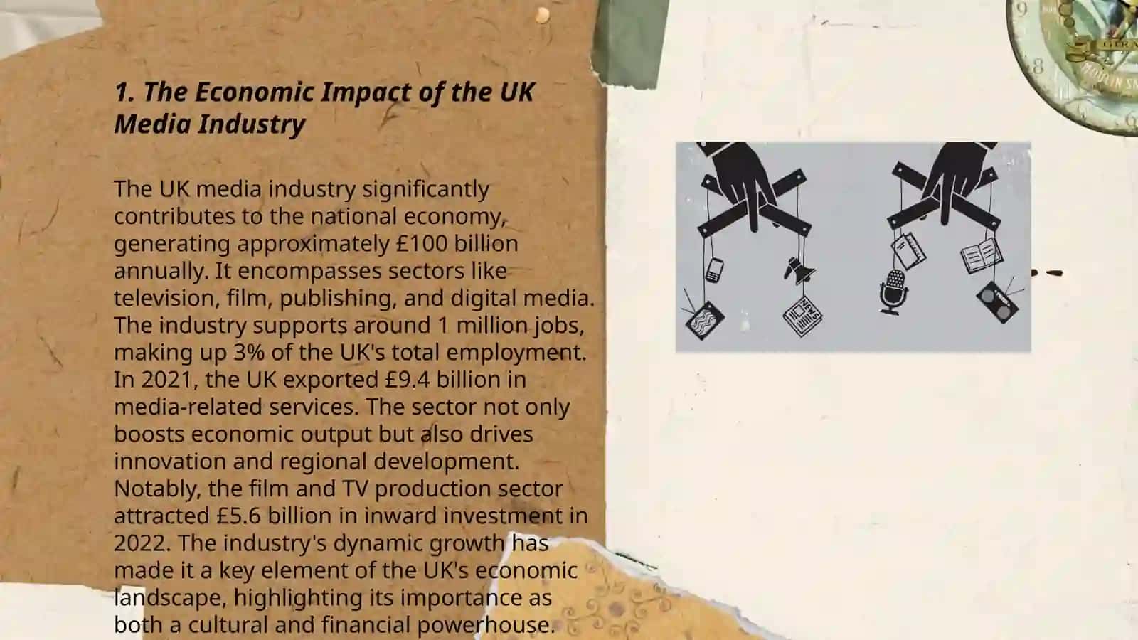Economics and Massmedia of UK 3