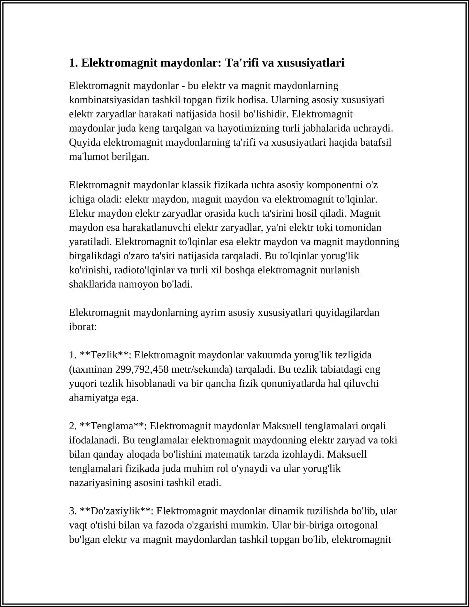 ELEKTROMAGNIT MAYDONNING NURLANISHI 3