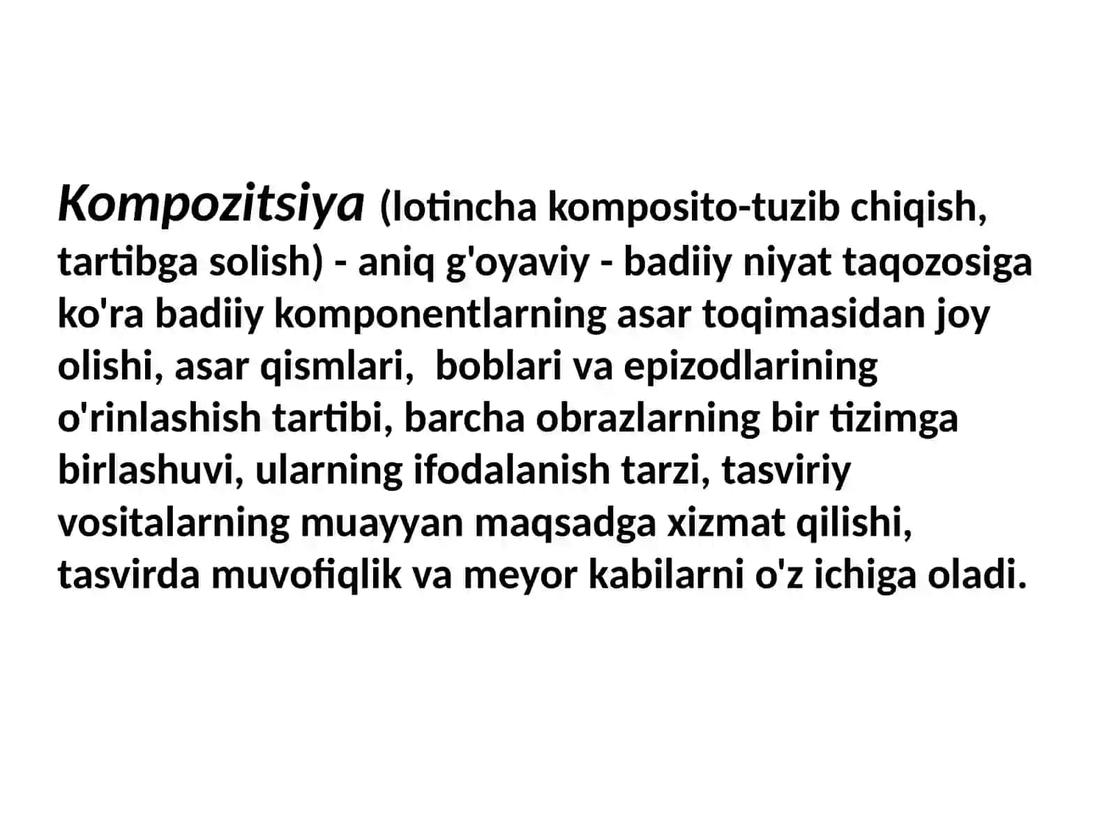 Kompozitsiya va uning vositalari 3