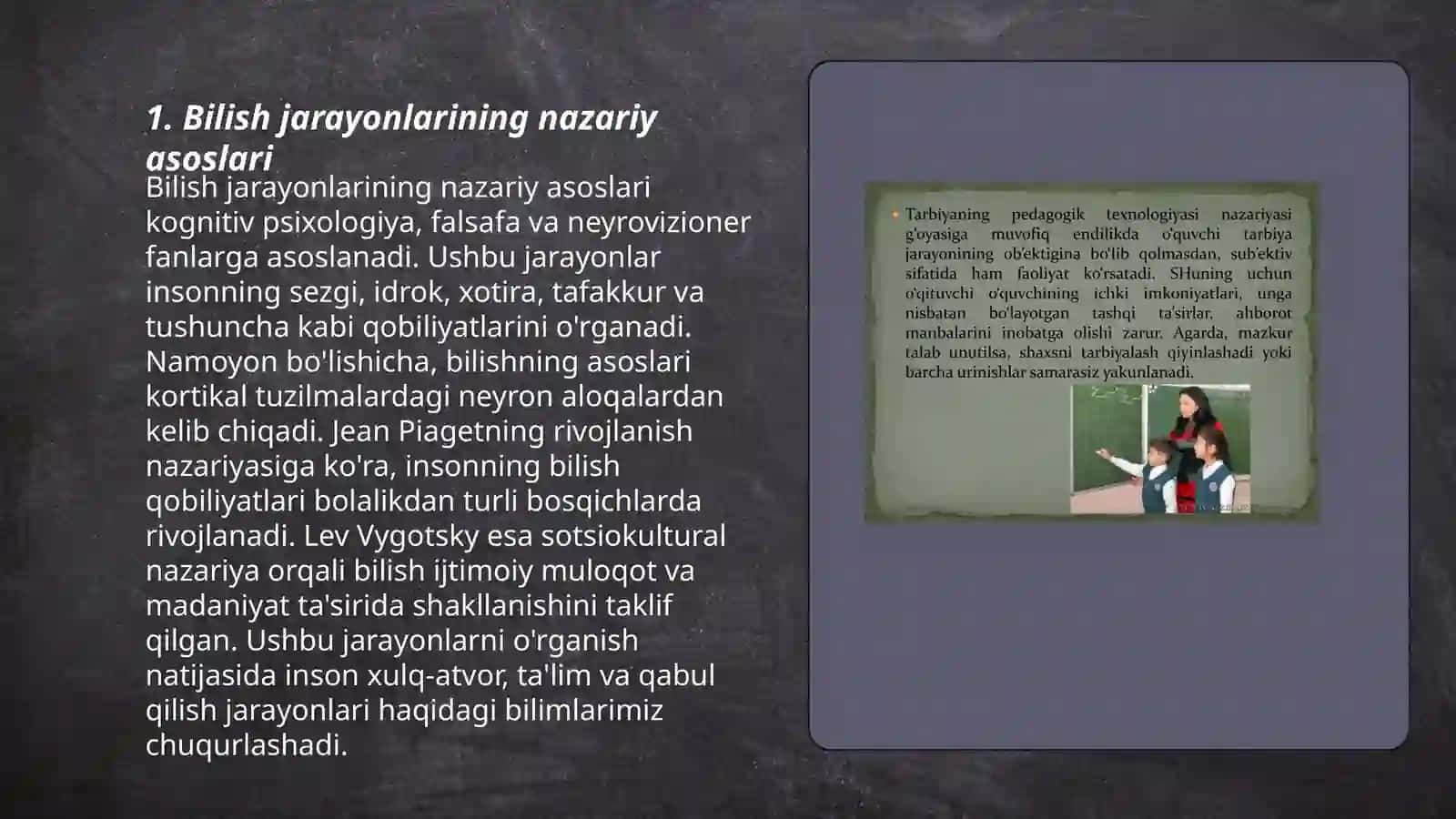 Pedagogik faoliyatda bilish jarayonlari 3