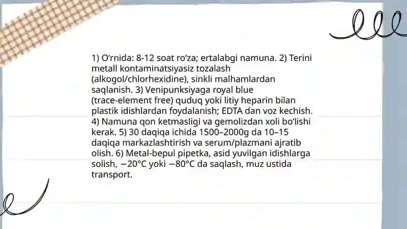 Zn2+ kationining qiymatini aniqlash 3