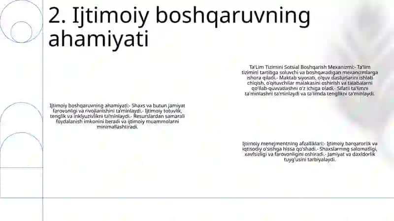 Ta'lim Tizimini Sotsial Boshqarish Mexanizimlari 3