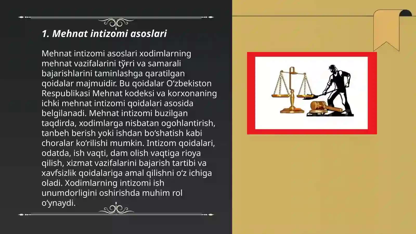 Mehnat intizomi asoslari 3