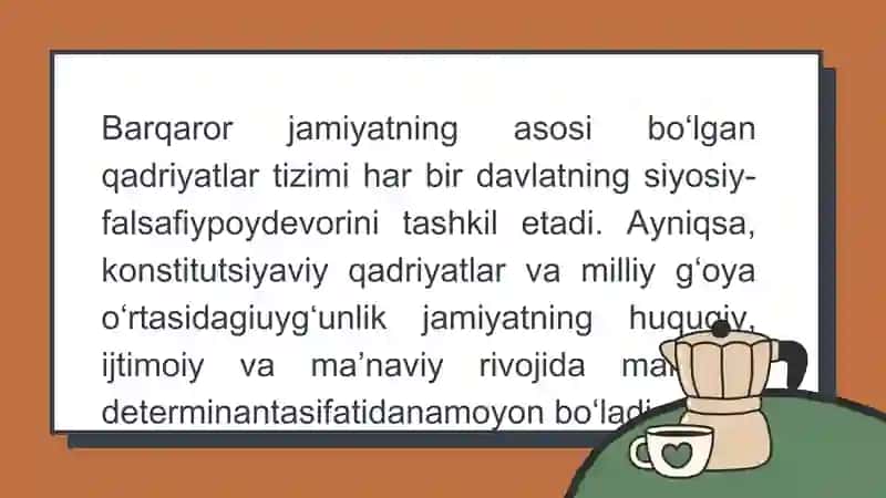 O’zbekiston Respublikasining prezidenti SH.M.Mirziyoyev asarlarida ta’lim -tarbiya masalalari 3
