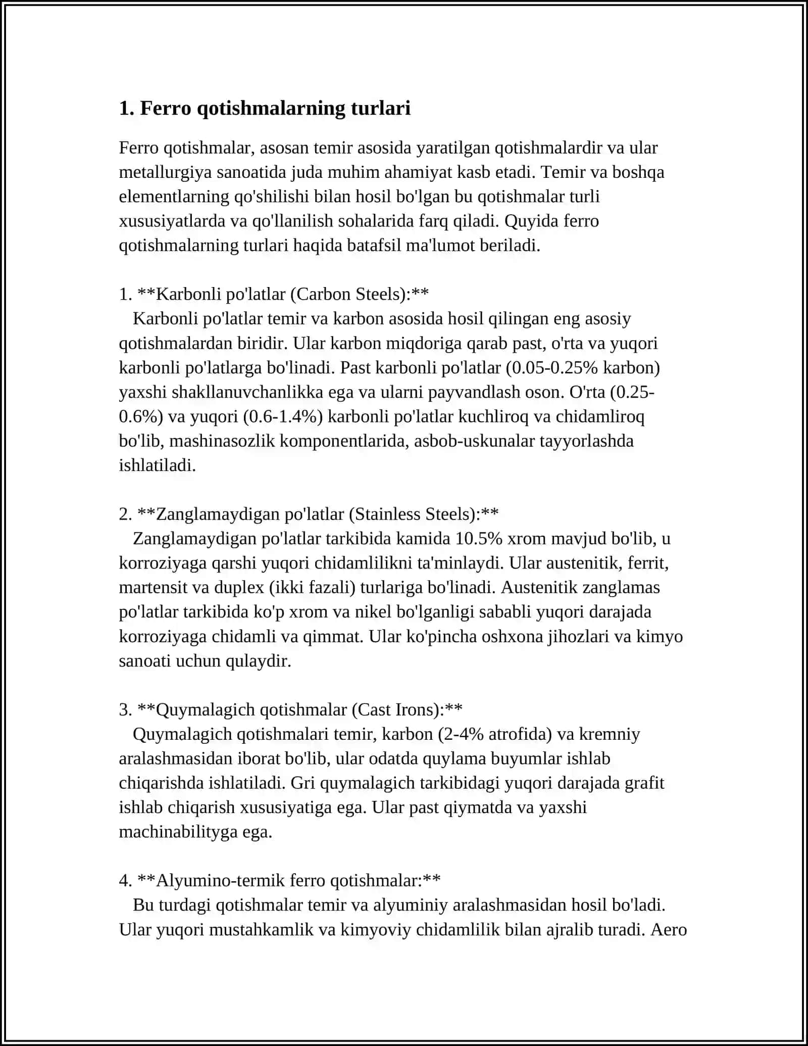 FERRO QOTISHMALAR 3
