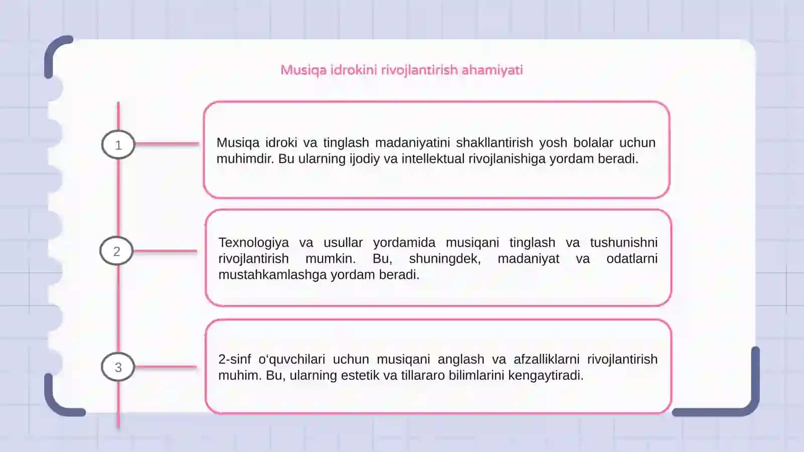 Musiqa idroki va tinglash madaniyati shakllantirish 3
