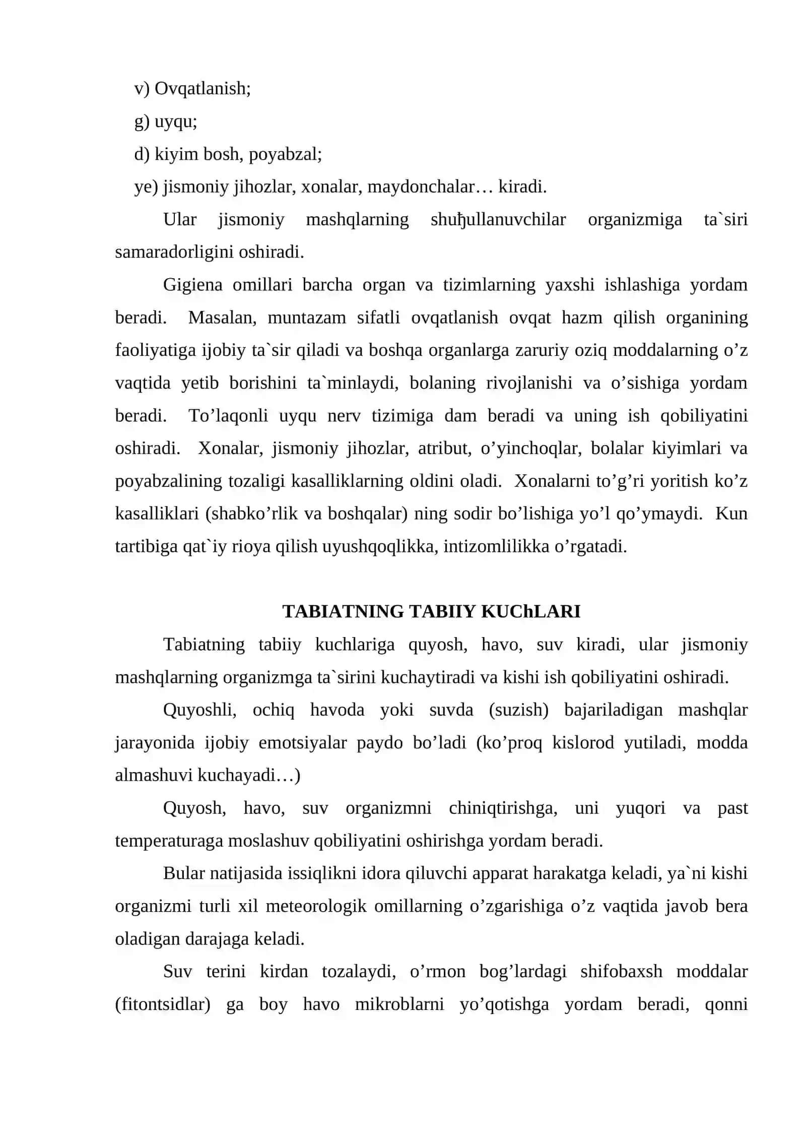 Jismoniy Tarbiyaning Vositalariga Tavsif 3