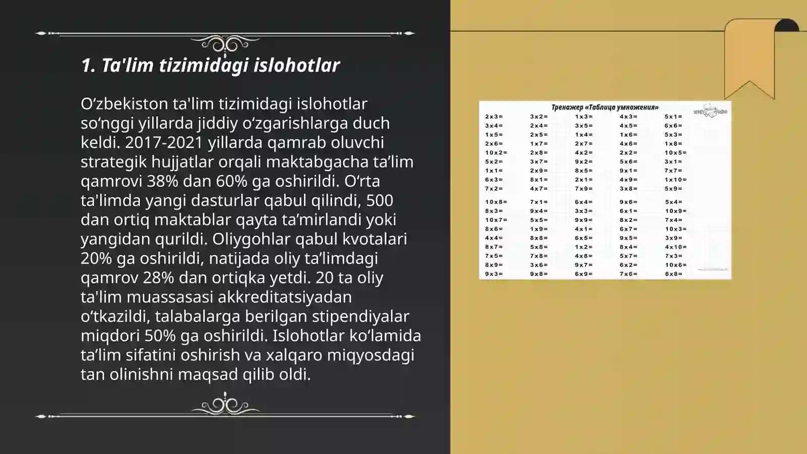 Ta'lim tizimidagi islohotlar 3