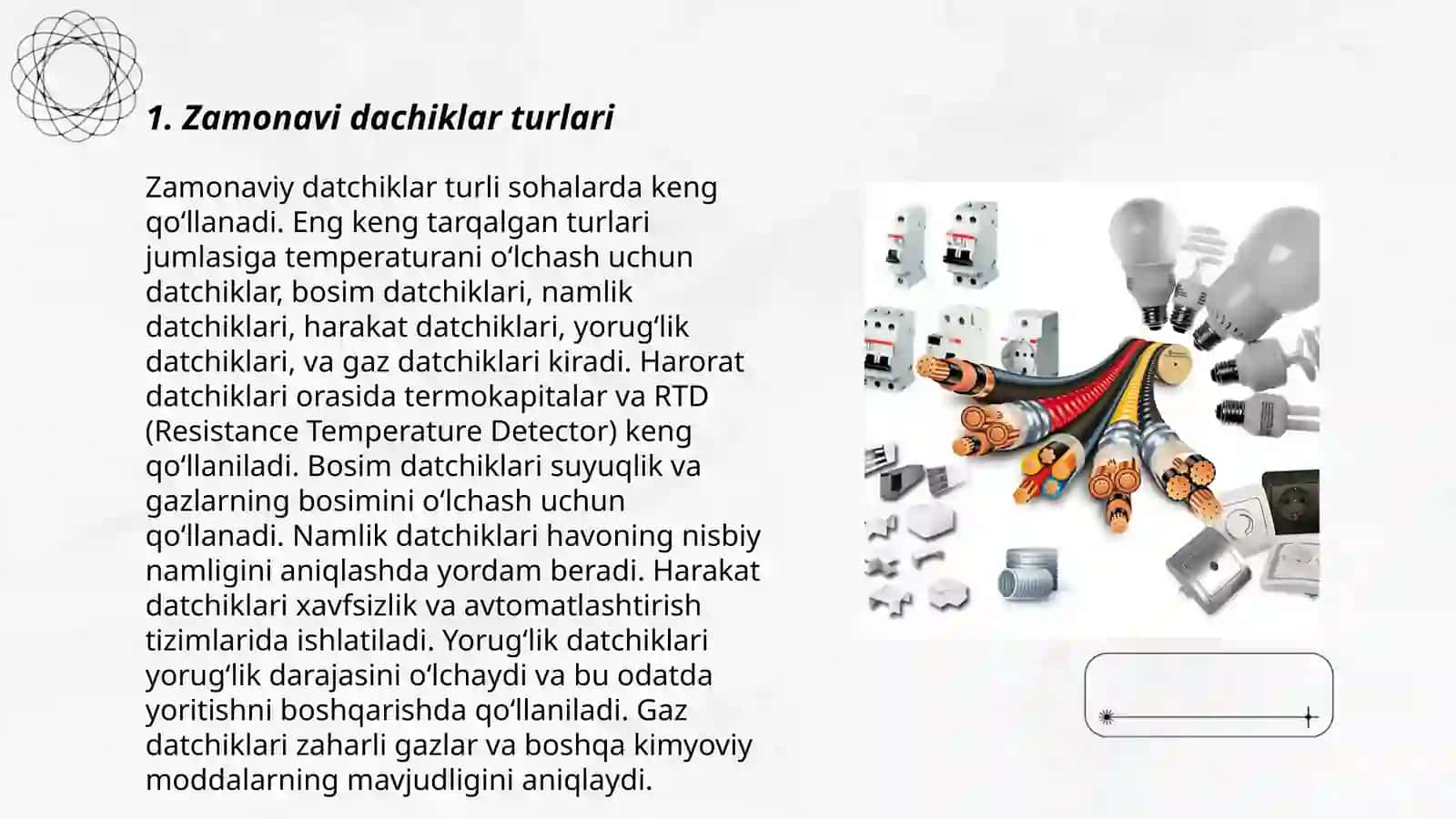 Zamonavi dachiklar orqali elektr energyani tejash 3